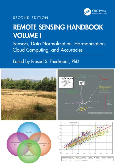Book cover of: Remote Sensing Handbook, Volume I. By: Prasad S. Thenkabail