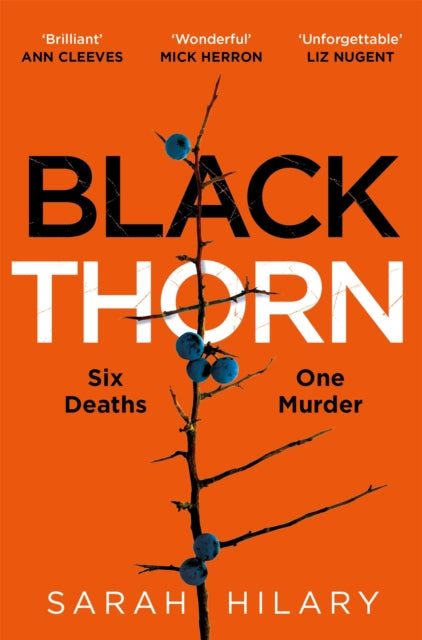 Book cover of: Black Thorn. By: Sarah Hilary