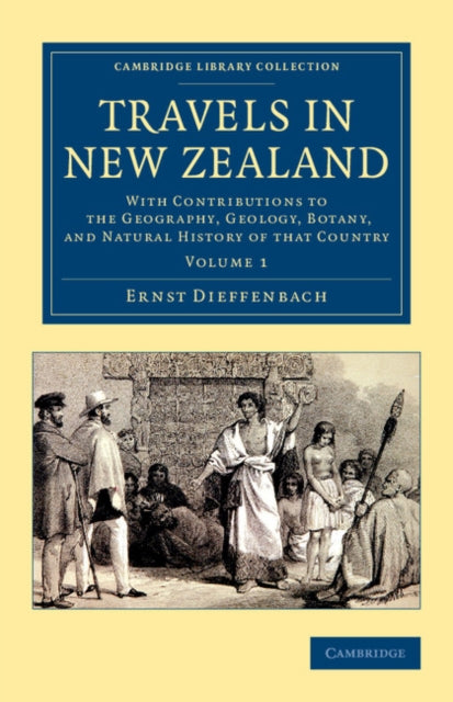 Book cover of: Travels in New Zealand. By: Ernst Dieffenbach