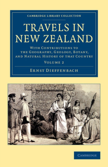 Book cover of: Travels in New Zealand. By: Ernst Dieffenbach