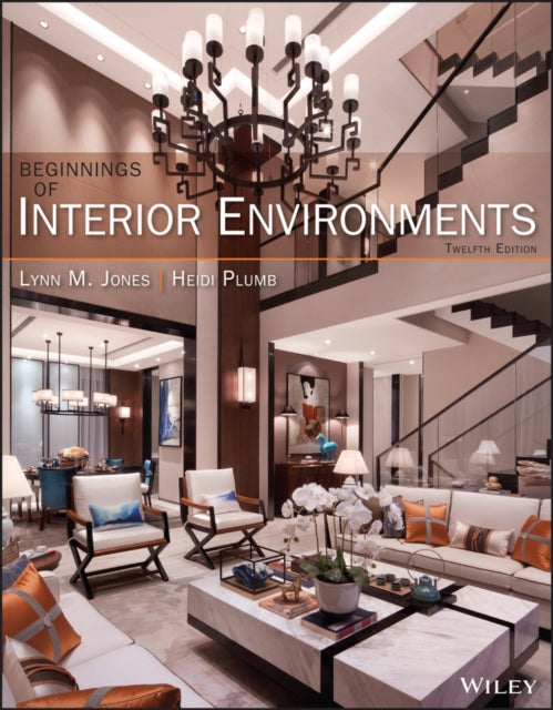 Book cover of: Beginnings of Interior Environments. By: Lynn M. Jones