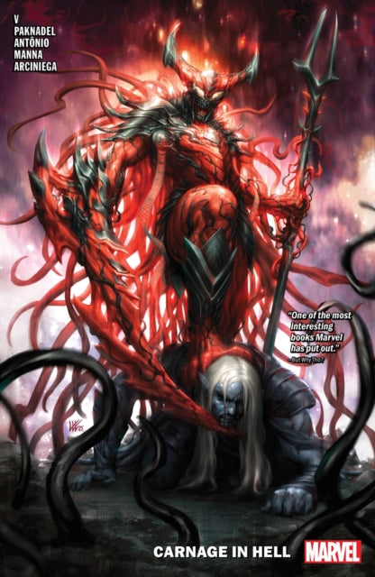 Book cover of: Carnage Vol. 2: Carnage in Hell. By: Ram V