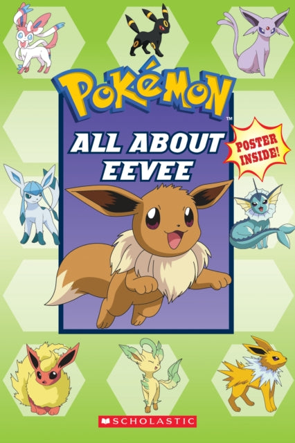Book cover of: All About Eevee (Pokemon). By: Simcha Whitehill