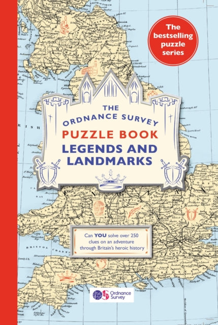 Book cover of: Ordnance Survey Puzzle Book Legends and Landmarks. By: Ordnance Survey