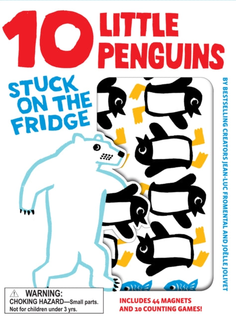 Book cover of: 10 Little Penguins Stuck on Fridge