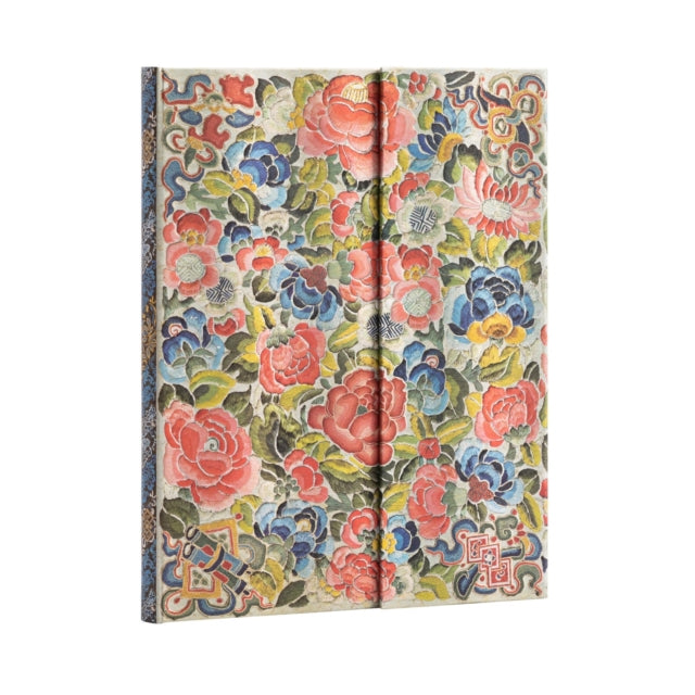 Book cover of: Pear Garden (Peking Opera Embroidery) Ultra Lined Hardcover Journal. By: Paperblanks