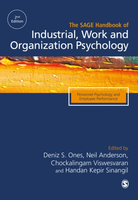 Book cover of: SAGE Handbook of Industrial, Work & Organizational Psychology. By: Anderson, Neil