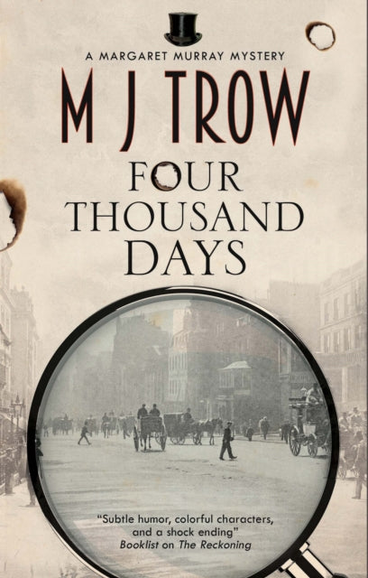 Book cover of: Four Thousand Days. By: M. J. Trow