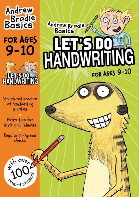 Book cover of: Let's do Handwriting 9-10. By: Andrew Brodie