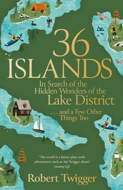 Book cover of: 36 Islands. By: Robert Twigger