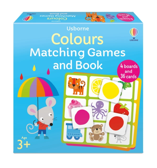 Book cover of: Colours Matching Games and Book
