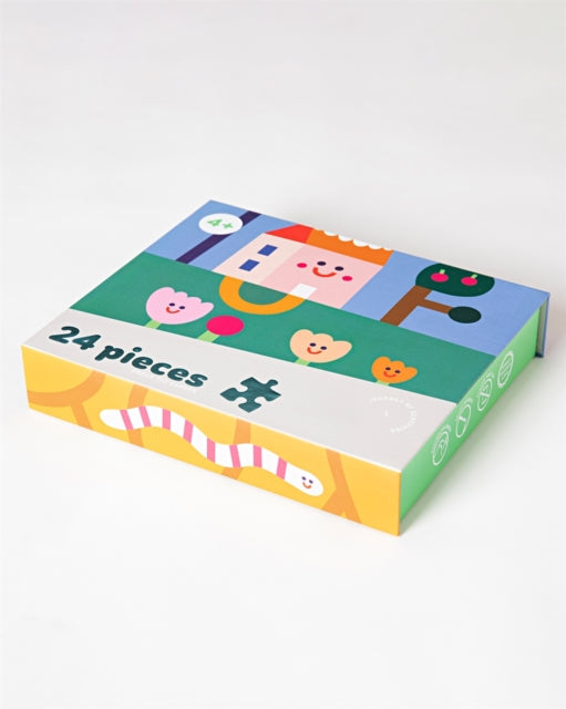 Book cover of: 24 Piece Kids Puzzle: Under the Garden