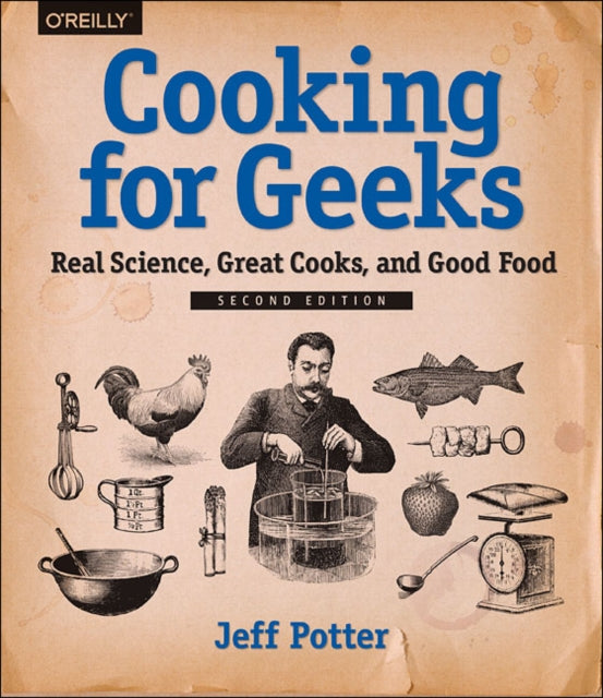 Book cover of: Cooking for Geeks, 2e