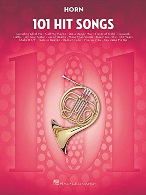 Book cover of: 101 Hit Songs
