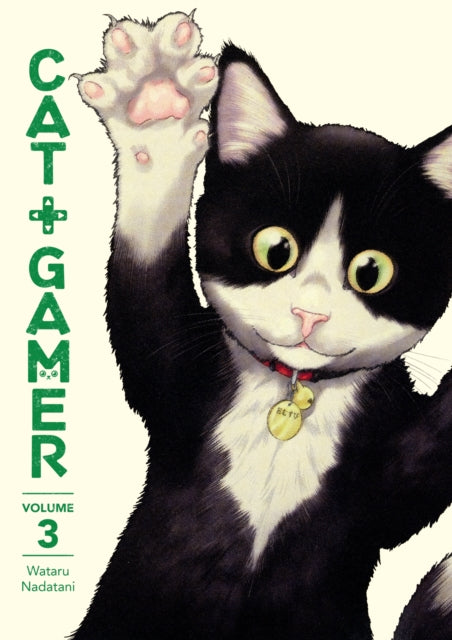 Book cover of: Cat + Gamer Volume 3. By: Wataru Nadatani