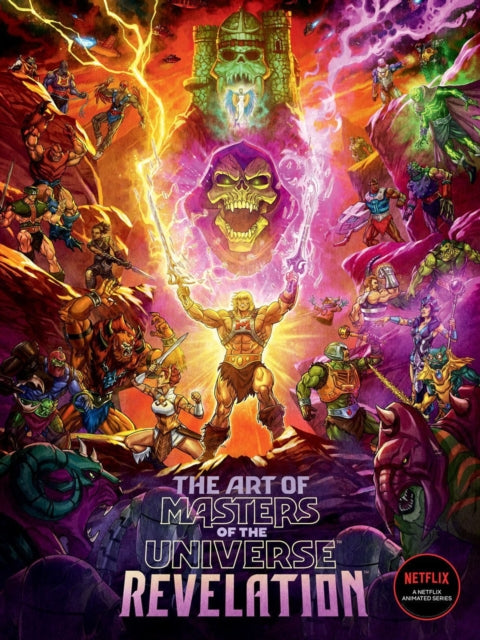Book cover of: Art of Masters of the Universe: Revelation. By: Mattel