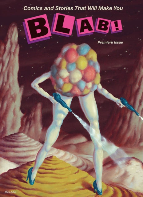 Book cover of: Blab! Volume 1. By: Monte Beauchamp