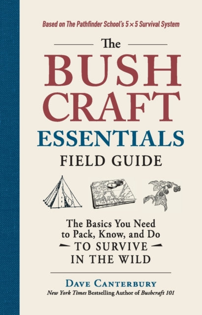 Book cover of: Bushcraft Essentials Field Guide. By: Dave Canterbury