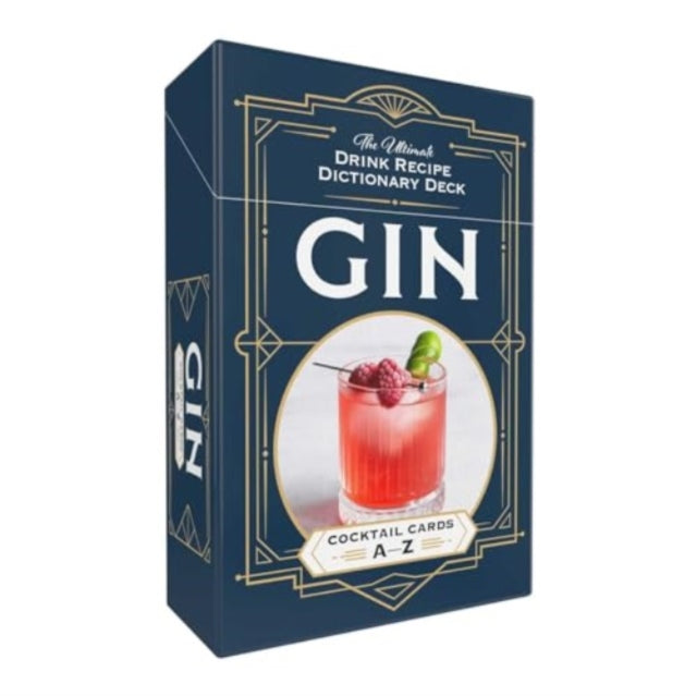Book cover of: Gin Cocktail Cards A–Z