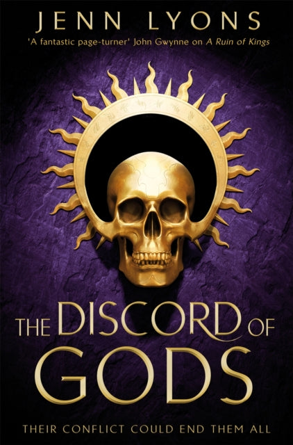 Book cover of: Discord of Gods. By: Jenn Lyons