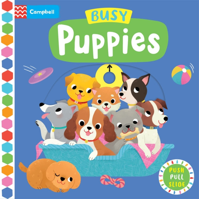 Book cover of: Busy Puppies. By: Yi-Hsuan Wu