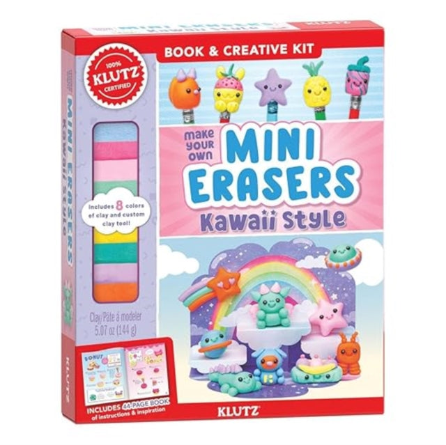 Book cover of: MYO Mini Erasers Kawaii Style. By: Editors of Editors of Klutz