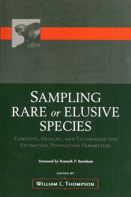 Book cover of: Sampling Rare or Elusive Species. By: William Thompson