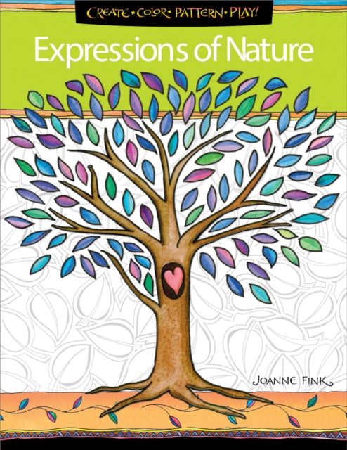 Book cover of: Zenspirations Coloring Book of Nature. By: Joanne Fink
