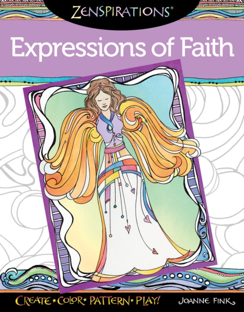 Book cover of: Zenspirations Coloring Book Expressions of Faith. By: Joanne Fink