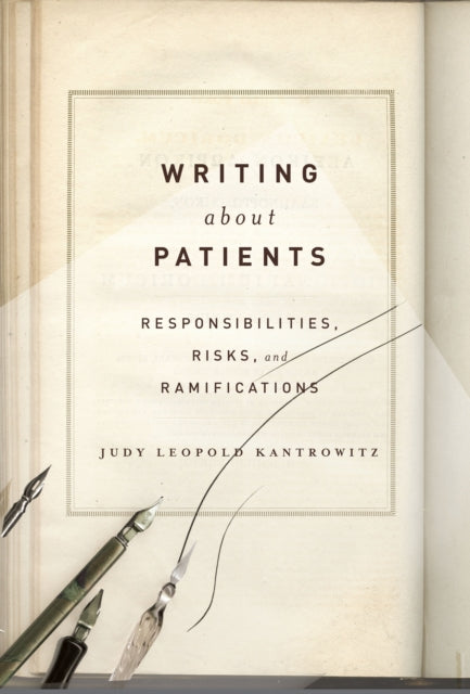 Book cover of: Writing About Patients. By: Judy Leopold Kantrowitz