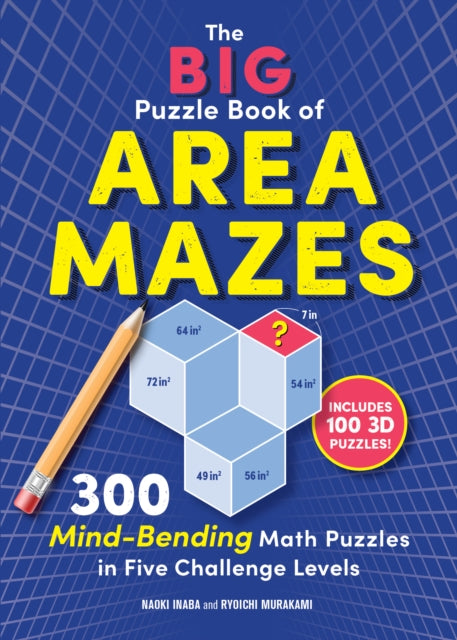 Book cover of: Big Puzzle Book of Area Mazes. By: Naoki Inaba