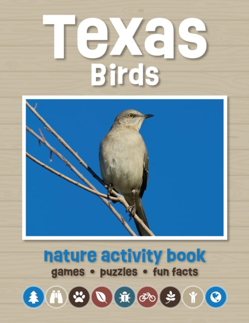 Book cover of: Texas Birds Nature Activity Book. By: Waterford Press