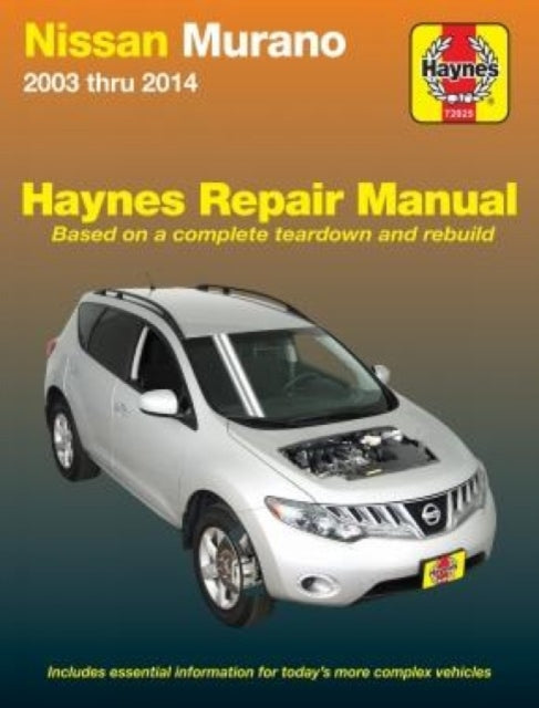 Book cover of: Nissan Murano (03 - 14). By: Haynes Publishing