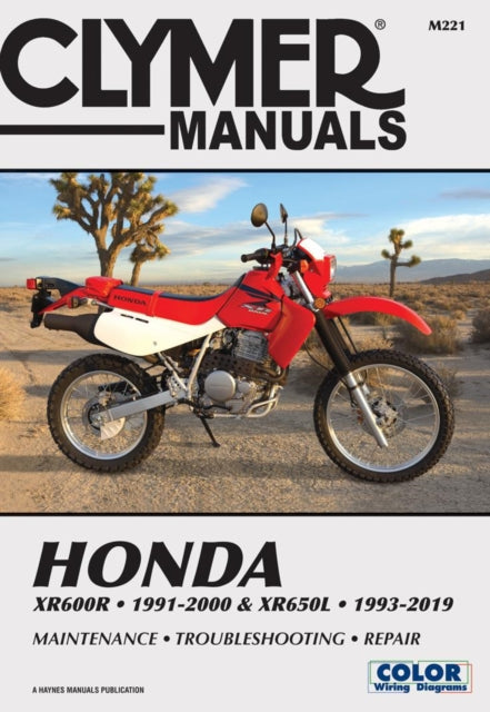 Book cover of: Honda XR600R (91-00) XR650L (93-19) Service and Repair Manual. By: Clymer Publications