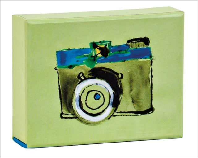 Book cover of: Watercolor Camera Playing Cards. By: Kimberly Ellen Hall