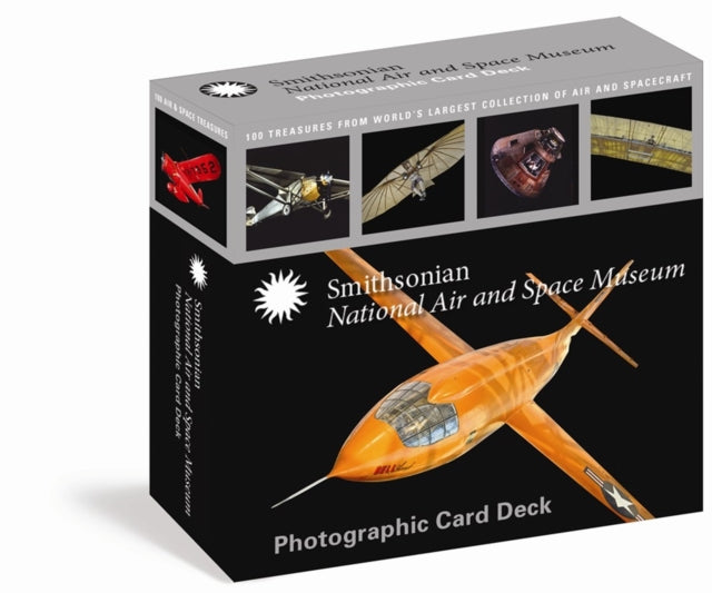 Book cover of: Smithsonian National Air And Space Museum Photographic Card Deck. By: Dwight Jon Zimmerman