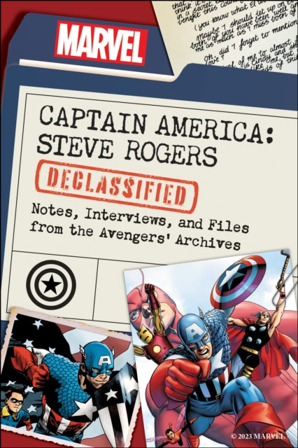 Book cover of: Captain America: Steve Rogers Declassified. By: Dayton Ward