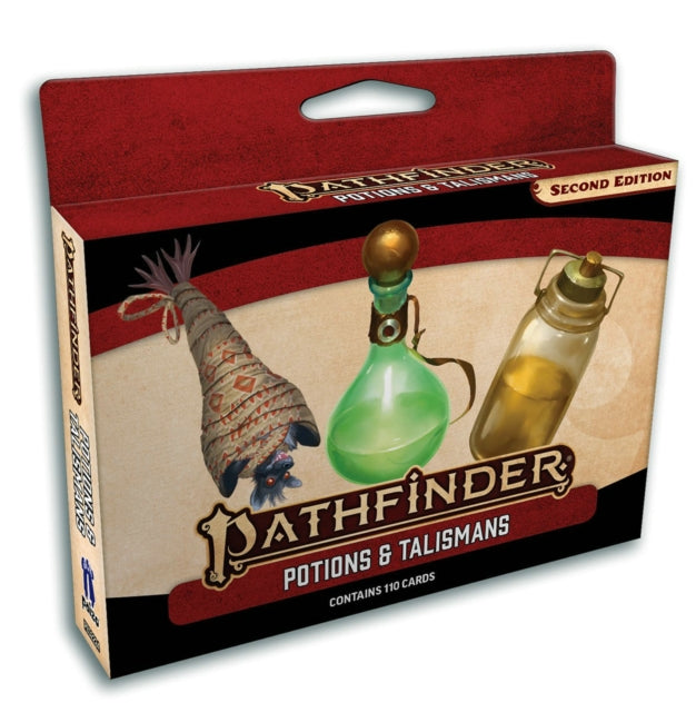 Book cover of: Pathfinder Potions and Talismans Deck (P2)