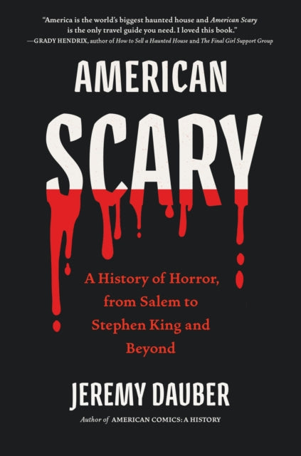 Book cover of: American Scary. By: Jeremy Dauber