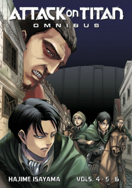 Book cover of: Attack on Titan Omnibus 2 (Vol. 4-6). By: 諫山創