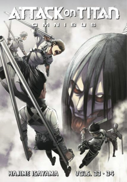 Book cover of: Attack on Titan Omnibus 12 (Vol. 33-34). By: 諫山創