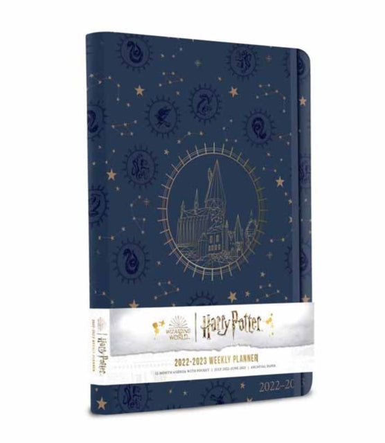 Book cover of: Harry Potter Academic Year 2022-2023 Planner. By: Insights
