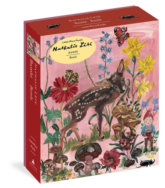 Book cover of: Nathalie Lete: Bambi 1,000-Piece Puzzle. By: Nathalie Lété