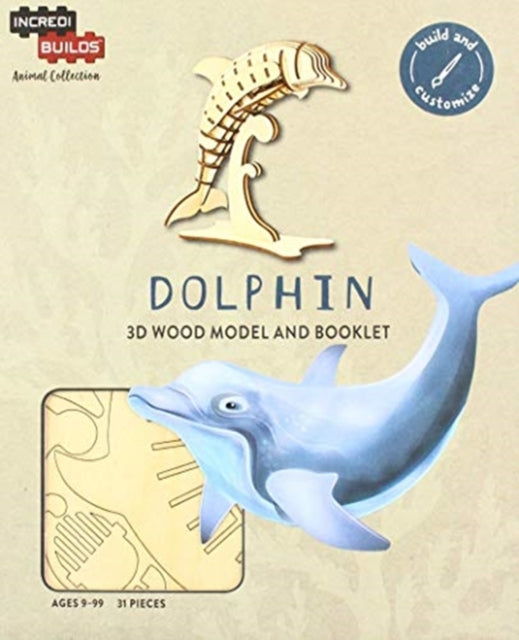 Book cover of: IncrediBuilds Animal Collection: Dolphin