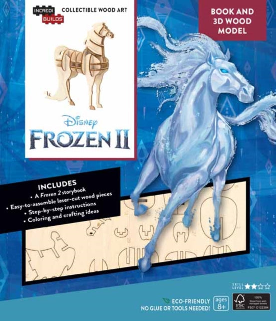 Book cover of: IncrediBuilds: Disney Frozen 2: Water Nokk Book and 3D Wood Model