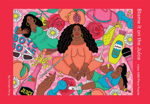 Book cover of: Blame It on the Juice: Lizzo 1000-Piece Puzzle