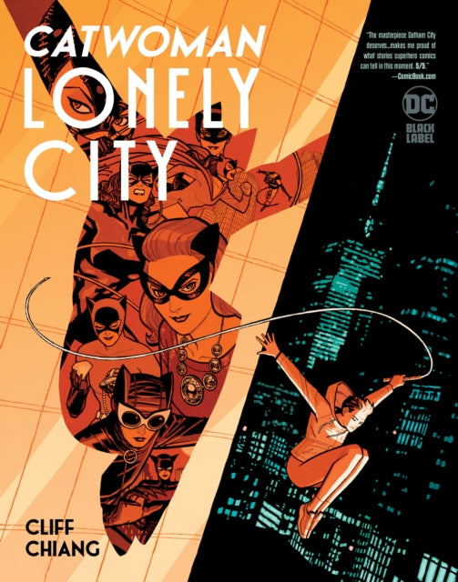 Book cover of: Catwoman: Lonely City. By: Cliff Chiang
