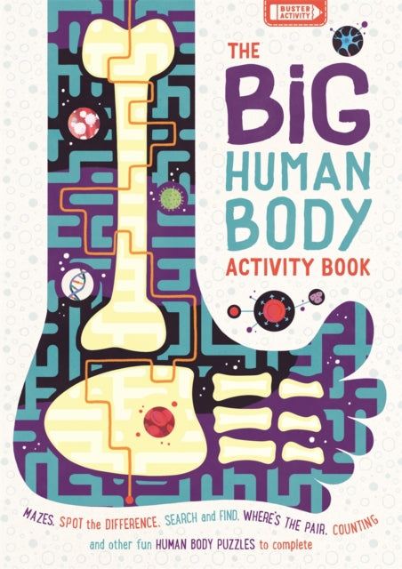 Book cover of: Big Human Body Activity Book. By: Rhys Jefferys