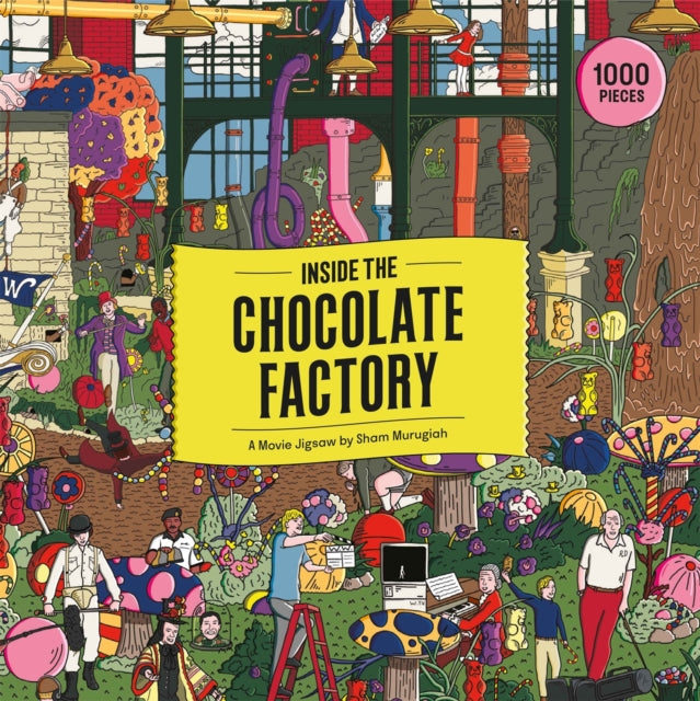 Book cover of: Inside the Chocolate Factory. By: Sharm Murugiah