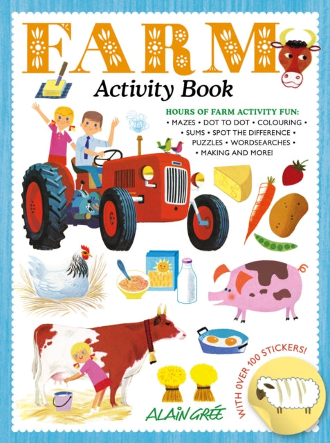 Book cover of: Farm Activity Book. By: GREE, ALAIN